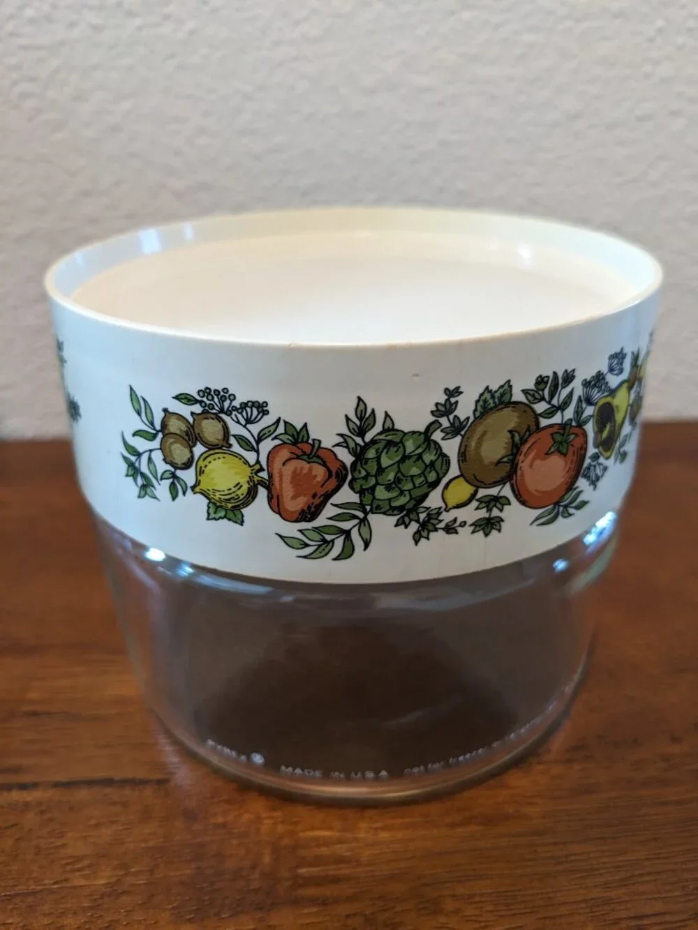 Lot of 2 Pyrex Spice of Life Canisters